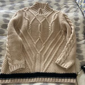 NWOT FRAME cable knit Sweater